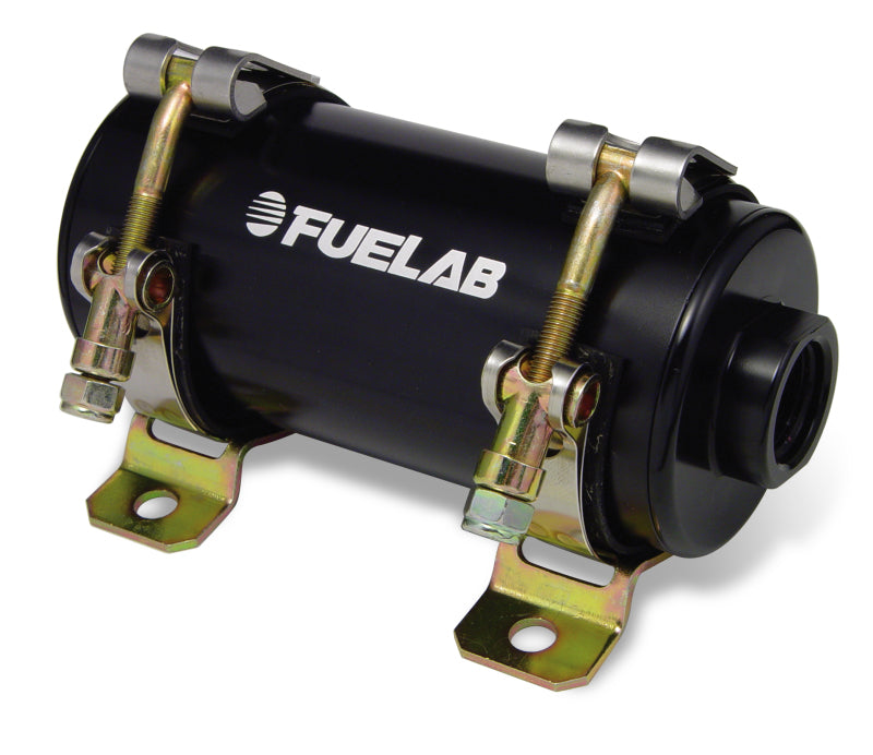 Fuelab 40401-1 - Prodigy Reduced Size EFI In-Line Fuel Pump700 HPBlack