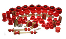 Load image into Gallery viewer, Energy Suspension 3.18128R FITS 01-06 Chevy Silverado 4WD Red Hyper-flex Master Bushing Set
