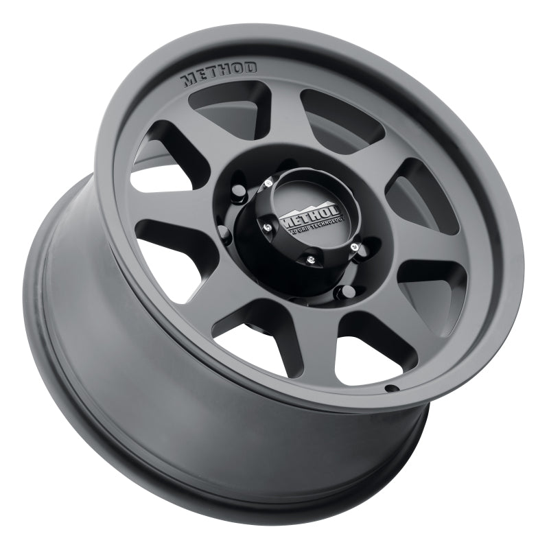 Method Wheels MR70189088518H -Method MR701 HD 18x9 +18mm Offset 8x180 130.81mm CB Matte Black Wheel