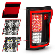 Load image into Gallery viewer, ANZO 311262 FITS 2015-2016 Ford F-150 LED Taillights Red/Clear