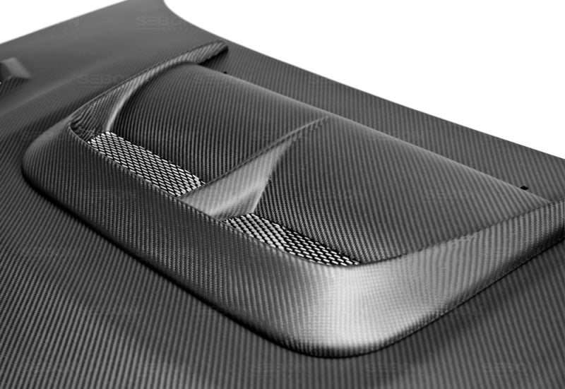 Seibon HD0405SBIMP-CW-DRY FITS 04-05 Subaru WRX/STi CW-Style Dry Carbon Fiber Hood