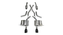 Load image into Gallery viewer, CORSA Performance 14459BLK FITS Corsa 11-14 Dodge Durango 5.7L V8 Black Sport Dual Rear Cat-Back Exhaust