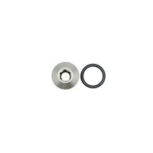 Load image into Gallery viewer, DeatschWerks 6-02-0717-B FITS 6AN ORB Male Plug Low Profile Internal Allen/Hex (Incl O-Ring)Anodized Matte Black