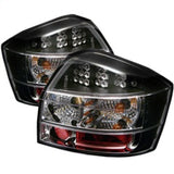 SPYDER 5000026 - Spyder Audi A4 02-05 LED Tail Lights Black ALT-YD-AA402-LED-BK