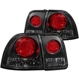 ANZO 221039 FITS: 1996-1997 Honda Accord Taillights Black