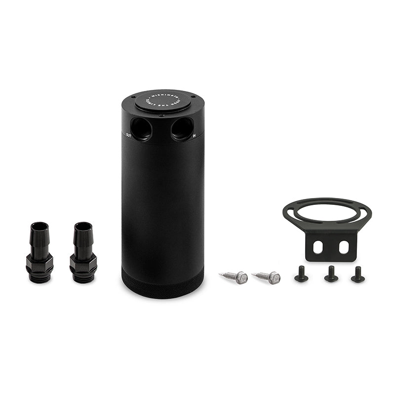 Mishimoto MMBCC-CBTWO-XLBK FITS 2-Port Universal XL Baffled Catch CanBlack