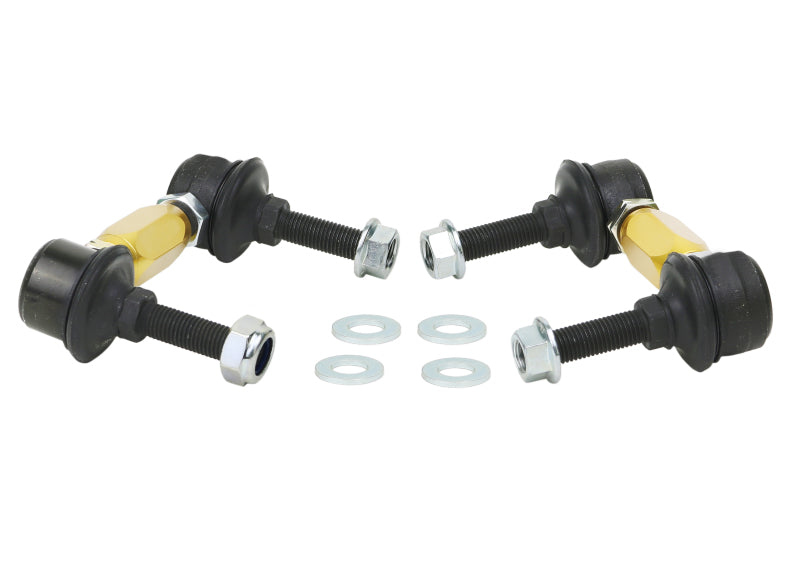 Whiteline KLC140-090 - Universal Swaybar Link Kit-Heavy Duty Adjustable Ball Joint