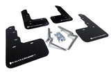 Rally Armor MF47-UR-BLK/WH FITS: 17-18 Honda Civic Type R (Type R Only) UR Black Mud Flap w/ White Logo