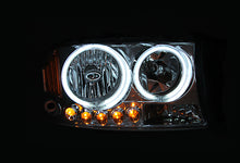 Load image into Gallery viewer, ANZO 111475 FITS: 2007-2014 Chevy TahOE Crystal Headlight Chrome Amber(OE)