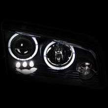 Load image into Gallery viewer, ANZO - [product_sku] - ANZO 2006-2010 Dodge Charger Projector Headlights w/ Halo Black - Fastmodz