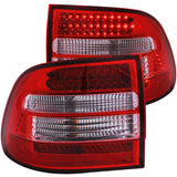 ANZO 321170 FITS 2003-2006 Porsche Cayenne LED Taillights Red/Clear