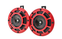 Load image into Gallery viewer, Hella 3399801 - Supertone Horn Kit 12V 300/500HZ Red (003399803 = 00)