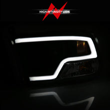 Load image into Gallery viewer, ANZO 111404 FITS: 09-18 Dodge Ram 1500 Plank Style Projector Headlights Black w/ Halo