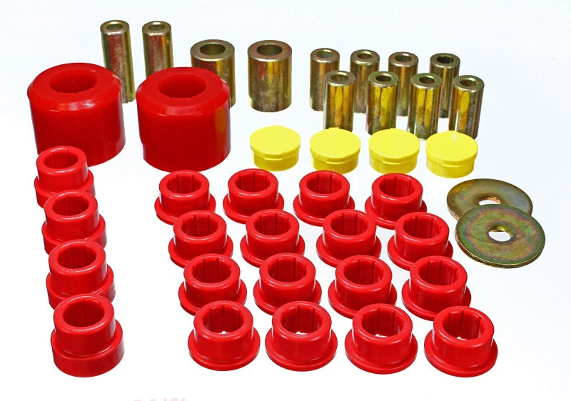 Energy Suspension 3.3196R FITS 10 Chevy Camaro Red Rear End Control Arm Bushing Set