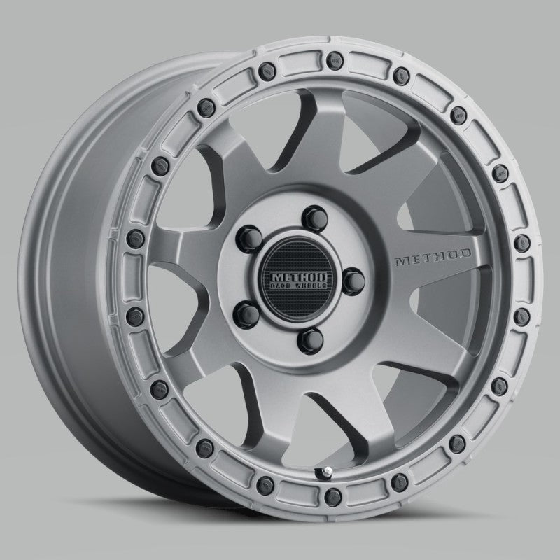 Method Wheels MR31778550500 - Method MR317 17x8.5 0mm Offset 5x5 71.5mm CB Matte Black Wheel