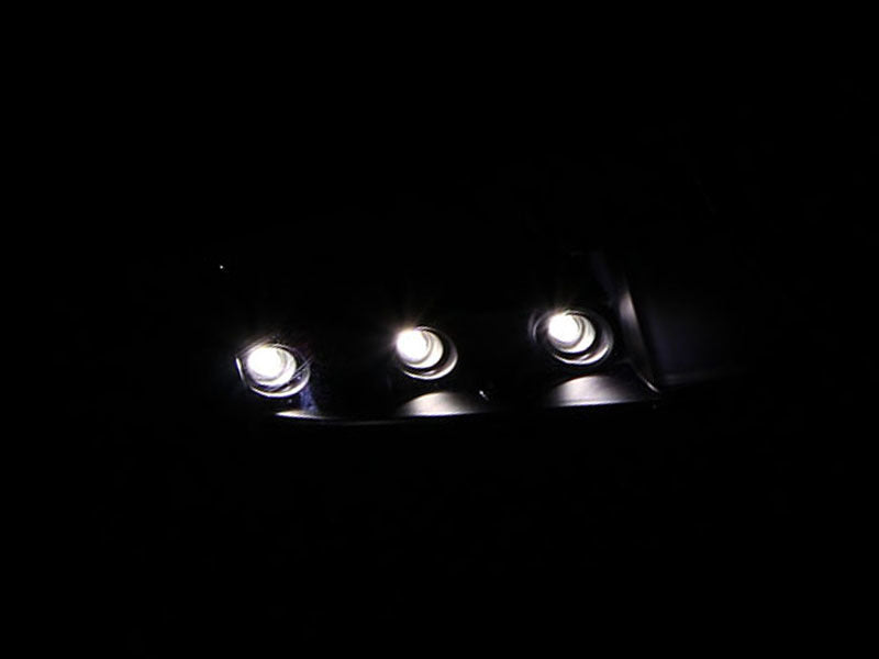 ANZO 111205 - FITS: 1994-2001 Dodge Ram Crystal Headlights Black w/ LED