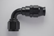 Load image into Gallery viewer, Fragola 689006-BL - -6AN Real Street x 90 Degree Hose End Black For PTFE Hose