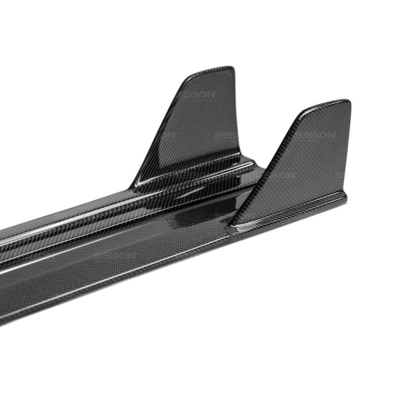 Seibon SS16HDCV4-TR FITS 16-17 Honda Civic Sedan TR Carbon Fiber Side Skirts