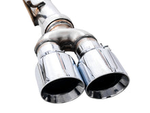 Load image into Gallery viewer, AWE Tuning 3015-42201 FITS 4th Gen GM 1500 5.3L 0FG Catback Split Rear Exit (w/ Bumper Cutouts) - Quad Chrome Tips