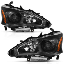 Load image into Gallery viewer, ANZO 121549 -  FITS: 2013-2015 Nissan Altima Projector Headlight Black Amber