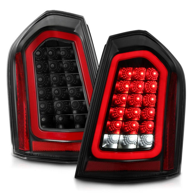 ANZO 321343 FITS: 11-14 Chrysler 300 LED Taillights Black w/ Sequential