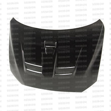 Load image into Gallery viewer, Seibon HD0809MITLAN-DV FITS 08-09 Mitsubishi Lancer (CYA4/5A) DV Style Carbon Fiber Hood