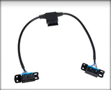 ODBII Pass-Through Splitter Cable; 2 Female And 1 Male; 1 ft. Lead;