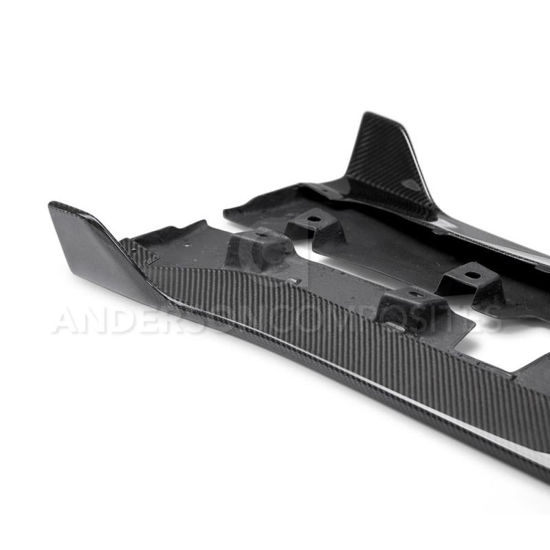 Anderson Composites AC-SS15MU350 FITS 15-17 Ford Shelby GT350 Rocker Panel Splitter