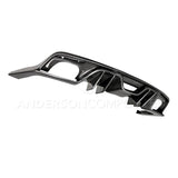 Anderson Composites AC-RL15FDMU-ARQ FITS 15-17 Ford Mustang Type-AR Rear Diffuser Quad Tip