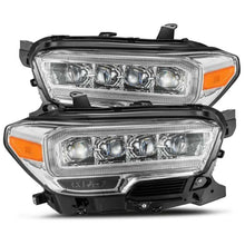 Load image into Gallery viewer, AlphaRex 880706 FITS 16-20 Toyota Tacoma NOVA LED Projector Headlights Plank Style Chrome w/Activation Light