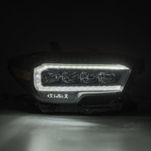 Load image into Gallery viewer, AlphaRex 880706 FITS 16-20 Toyota Tacoma NOVA LED Projector Headlights Plank Style Chrome w/Activation Light