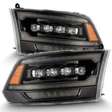 Load image into Gallery viewer, AlphaRex 880557 - 09-18 Ram 2500 NOVA LED Proj Headlights Plank Style Alpha Blk w/Activ Light/Seq Signal/DRL