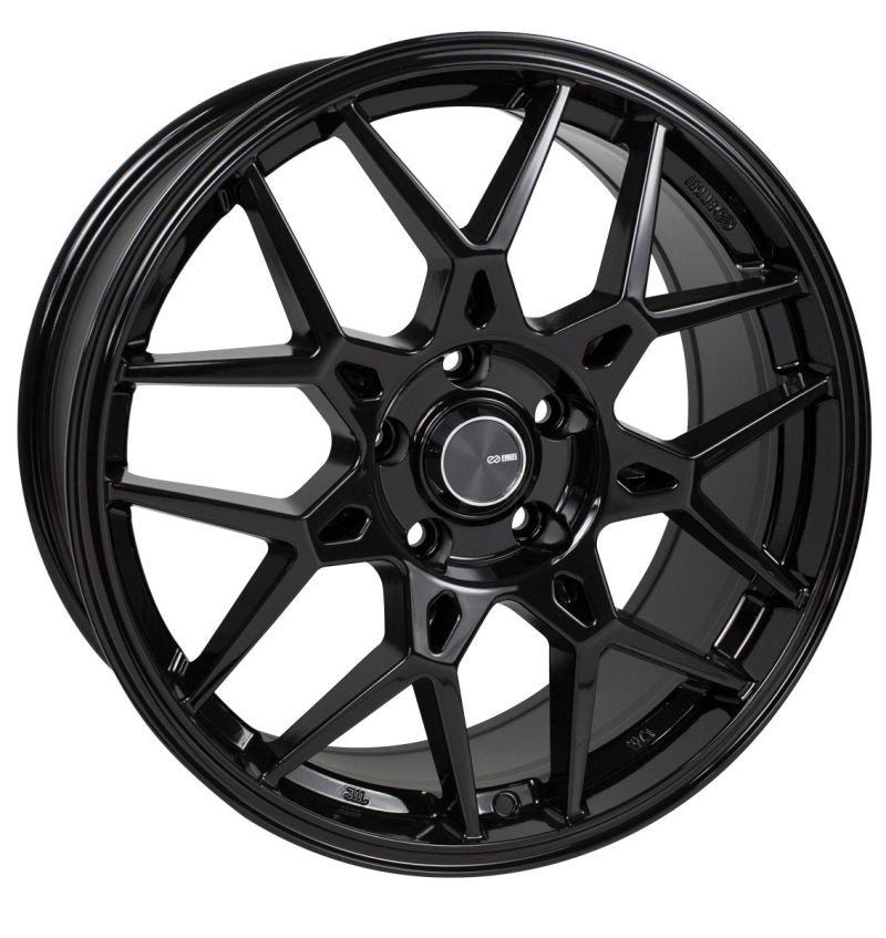 Enkei 502-880-8045BK - PDC 18x8 5x100 45mm Offset 72.6mm Bore Black Wheel