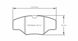 Pagid Racing CaterhamStock AP up-grade, Alcon H-Type, AP Racing RST2 Brake Pads