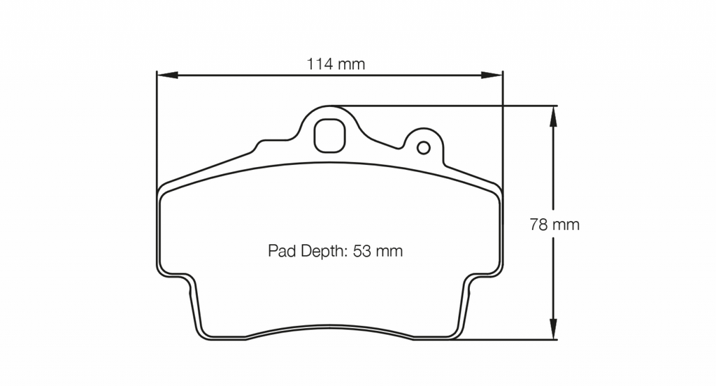 Pagid Racing 2407 RS14 Compound Brake Pads