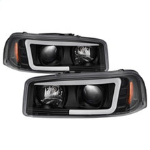 Load image into Gallery viewer, SPYDER 5084521 - Spyder GMC Sierra 1500/2500/3500 99-06 V2 Projector HeadlightsDRLBlack PRO-YD-CDE00V2-LB-BK