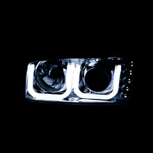 Load image into Gallery viewer, ANZO - [product_sku] - ANZO 1999-2006 Gmc Sierra 1500 Projector Headlights w/ U-Bar Black - Fastmodz