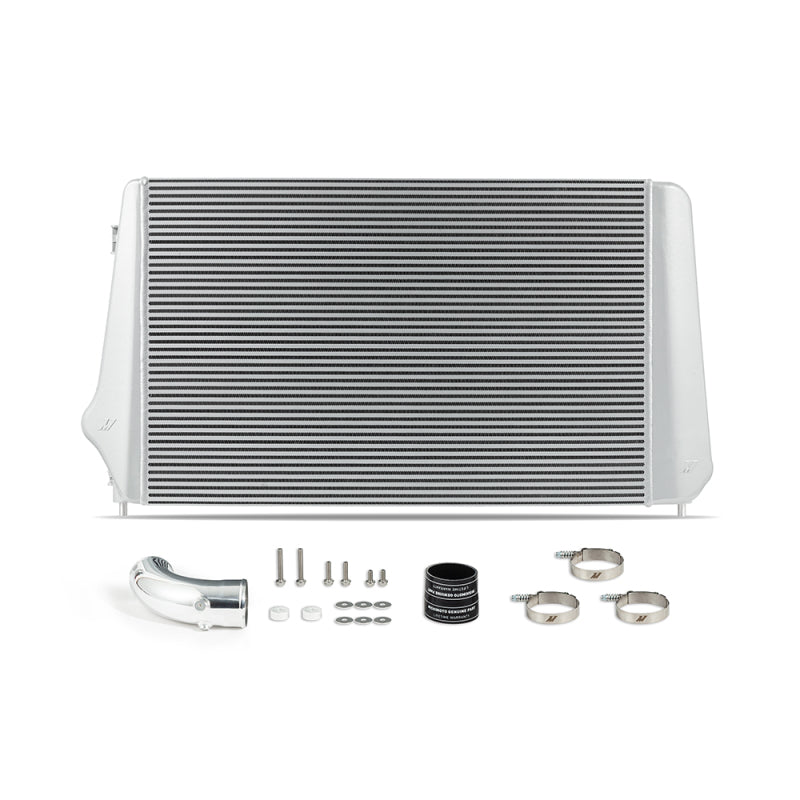 Mishimoto MMINT-DMAX-17SL FITS 17-19 GM 6.6L L5P Duramax IntercoolerSilver