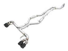 Load image into Gallery viewer, AWE Tuning 3020-43085 FITS 2019+ BMW M340i (G20) Track Edition Exhaust - Quad Diamond Black Tips