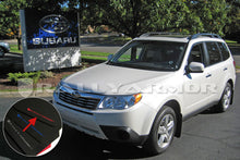 Load image into Gallery viewer, Rally Armor MF11-UR-BLK/RD FITS: 2009+ Subaru Forester UR Black Mud Flap w/ Red Logo