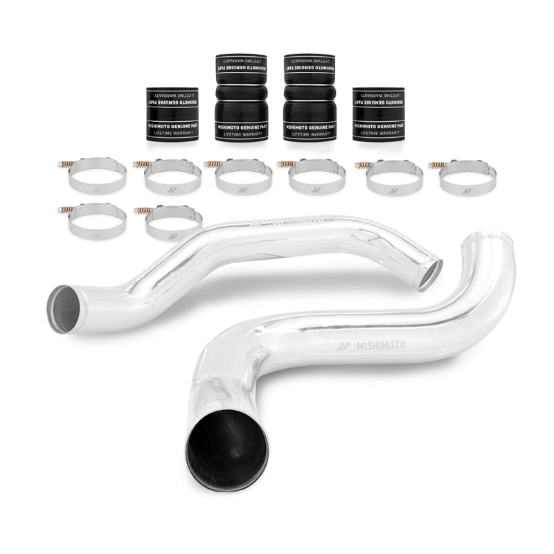 Mishimoto MMICP-F2D-99KP FITS 99-03 Ford 7.3L Powerstroke PSD Intercooler Pipe/Boot KitPolished