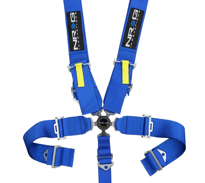 NRG SBH-RS5PCBL - SFI 16.1 5PT 3in. Seat Belt Harness / Cam LockBlue