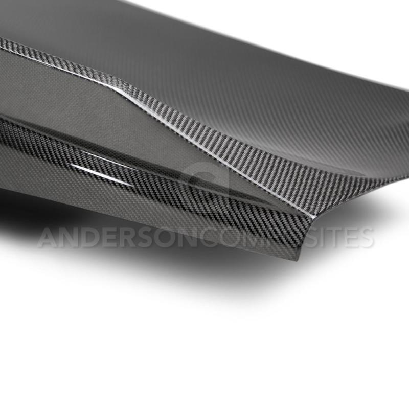 Anderson Composites AC-TL16CHCAM-ST-DS FITS 2016+ Chevy Camaro Carbon Fiber Double Sided Deck Lid w/ Integrated Spoiler