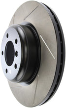 Load image into Gallery viewer, Stoptech 126.34104SL - StopTech Power Slot 08-09 BMW 135i Coupe Front Left Slotted Rotor