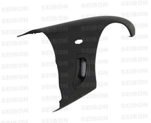 Load image into Gallery viewer, Seibon FF9396MZRX7 FITS 93-96 Mazda RX-7 10mm Wider Carbon Fiber Fenders