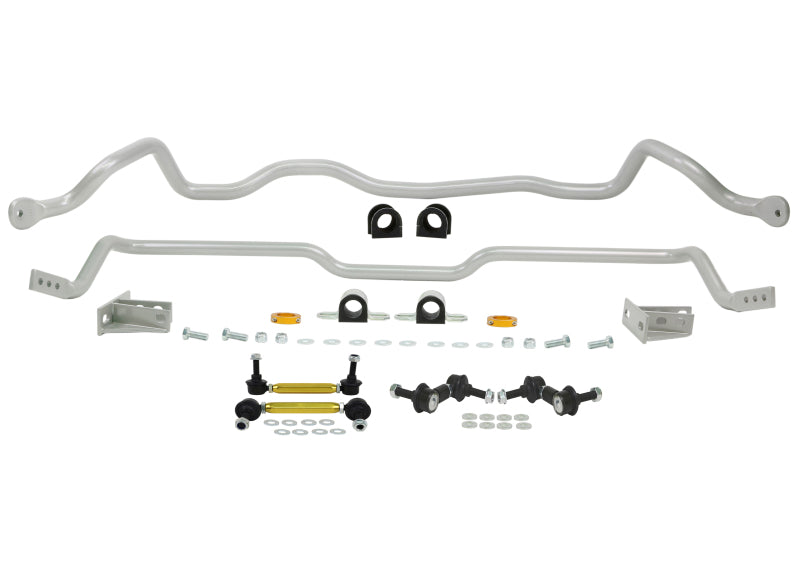 Whiteline BMK009M - 03-06 Mitsubishi Lancer EVO / 05-06 EVO MR/RS Front & Rear Sway Bar Kit w/26mm Rear