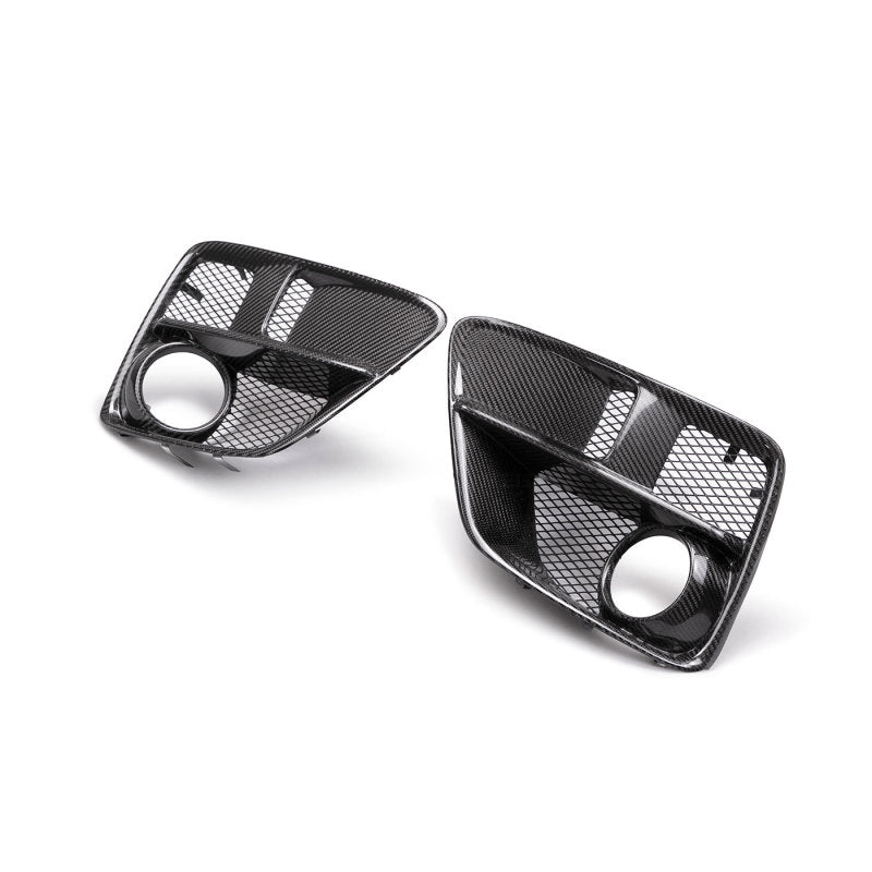 Seibon FLS15SBIMP FITS 15-17 Subaru Impreza WRX/STi Carbon Fiber Fog Light Surrounds (pair)