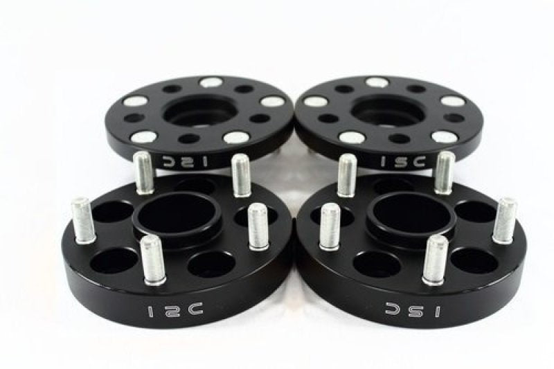 ISC Suspension WS5X11420B - 5x114.3 Hub Centric Wheel Spacers 20mm Black (Pair)