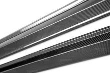 Load image into Gallery viewer, Seibon SS0809SBIMPSTI-OE FITS 08-10 Subaru STi Carbon Fiber Side Skirts