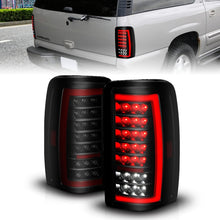 Load image into Gallery viewer, ANZO 311449 FITS 00-06 Chevrolet Tahoe / GMC Yukon Full LED Taillights w/ Lightbar Black Housing/Smoke Lens